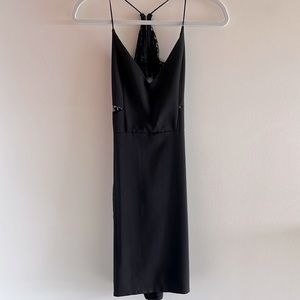 Lulus Lace Back Mini Dress
